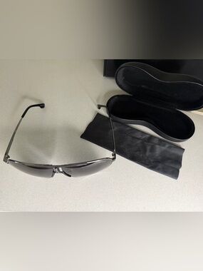 Carrera Men's Black ruthenium aviator sunglasses 1005/s